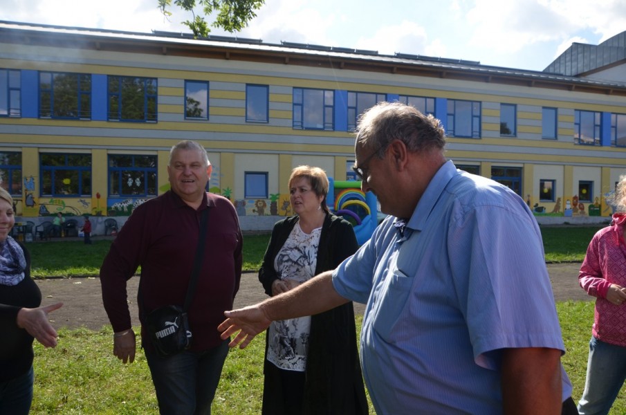 hejtman Středočeského kraje Miloš Petera a poslanec Stanislav Huml